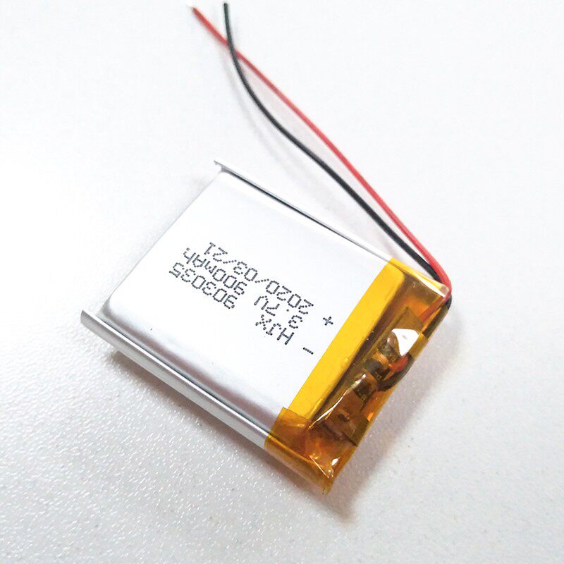 3.7V聚合物锂电池 903035内置行车记录仪插卡音箱无线耳机900mAh