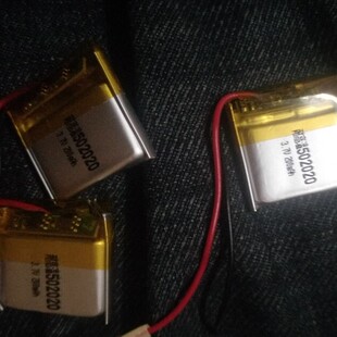 3.7V聚合物锂电池052020 502020 200mah MP3 耐高温内置电芯电池