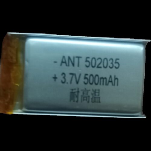3.7V锂电池502035 500mah点读笔行车记录仪LED等玩具美容仪等