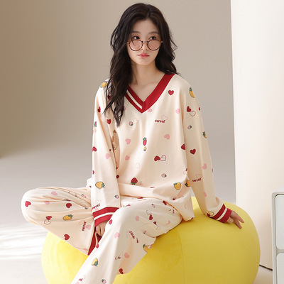 贴身睡觉穿的睡衣女款纯棉
