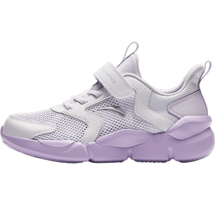 【2026新年红色拜年鞋服系列】安踏女童休闲鞋子小学生运动老爹鞋