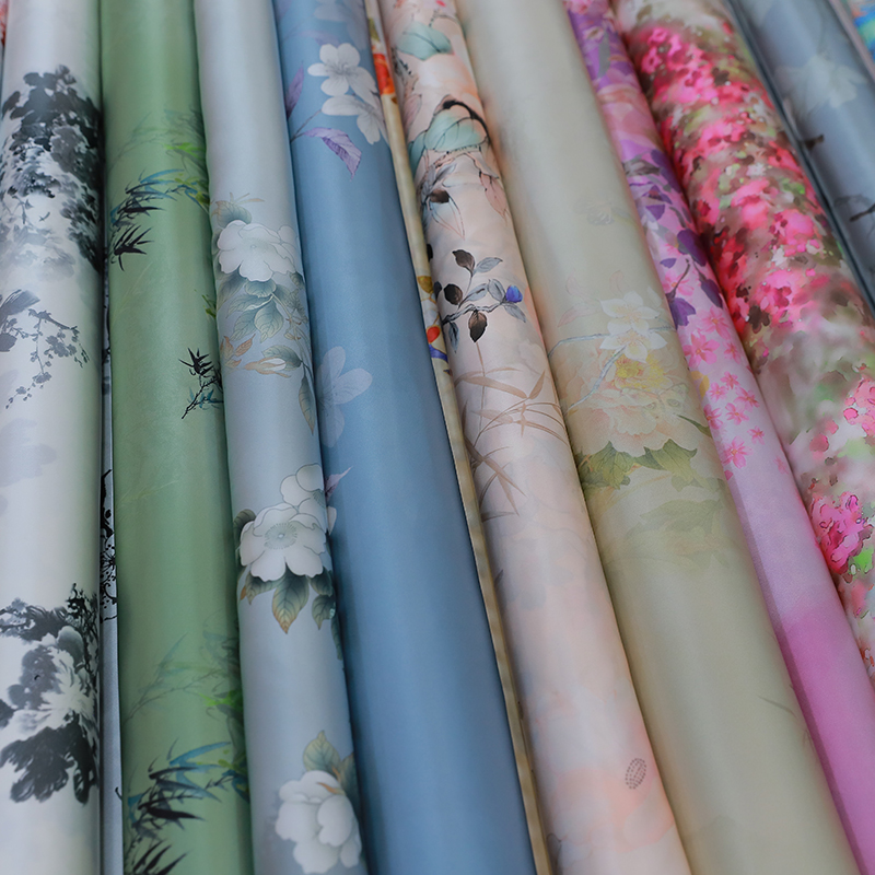 瑞蚨祥鸿记桑蚕真丝布料