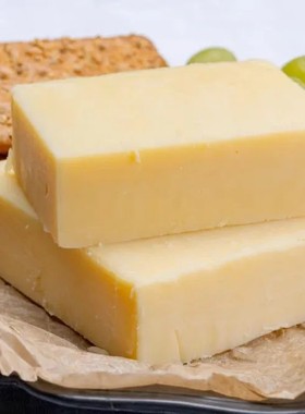 新西兰车达芝士块非再制Cheddar Cheese进口车打奶酪500g烘焙原料