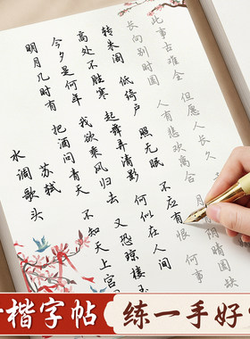 行楷成人字帖初高生练字钢笔专用