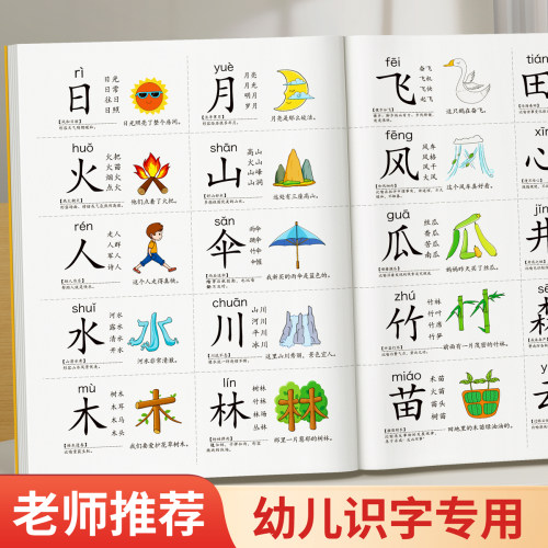 识字书幼儿认字识字大王