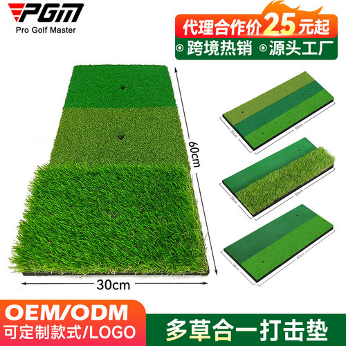 PGM高尔夫室内挥杆练习垫
