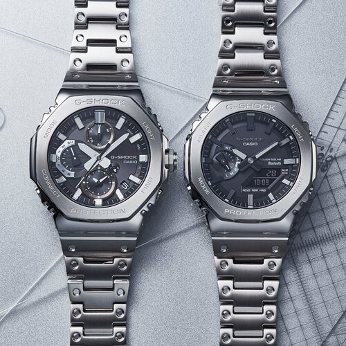 卡西欧GMC八角G-SHOCK金属指针男