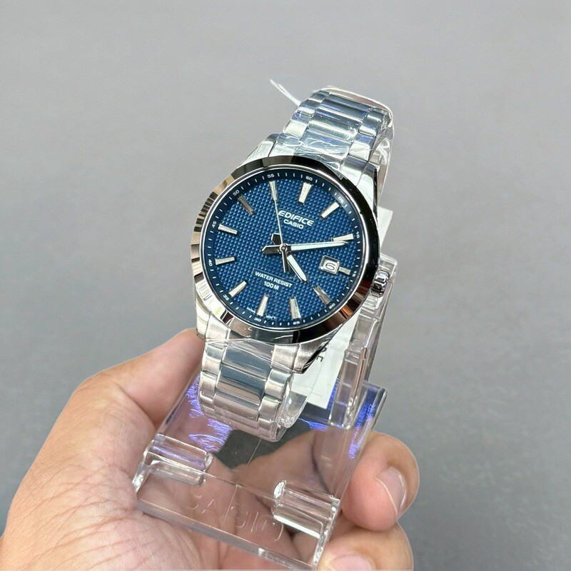 卡西欧男士简约指针休闲石英表