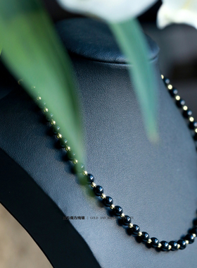 中古vintage百搭长项链锁骨链