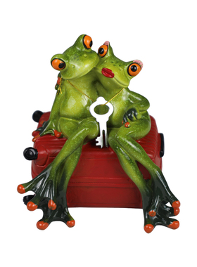 2025新款节操蛙田园卡通婚礼桌面摆件工艺品家居装饰品情侣礼物