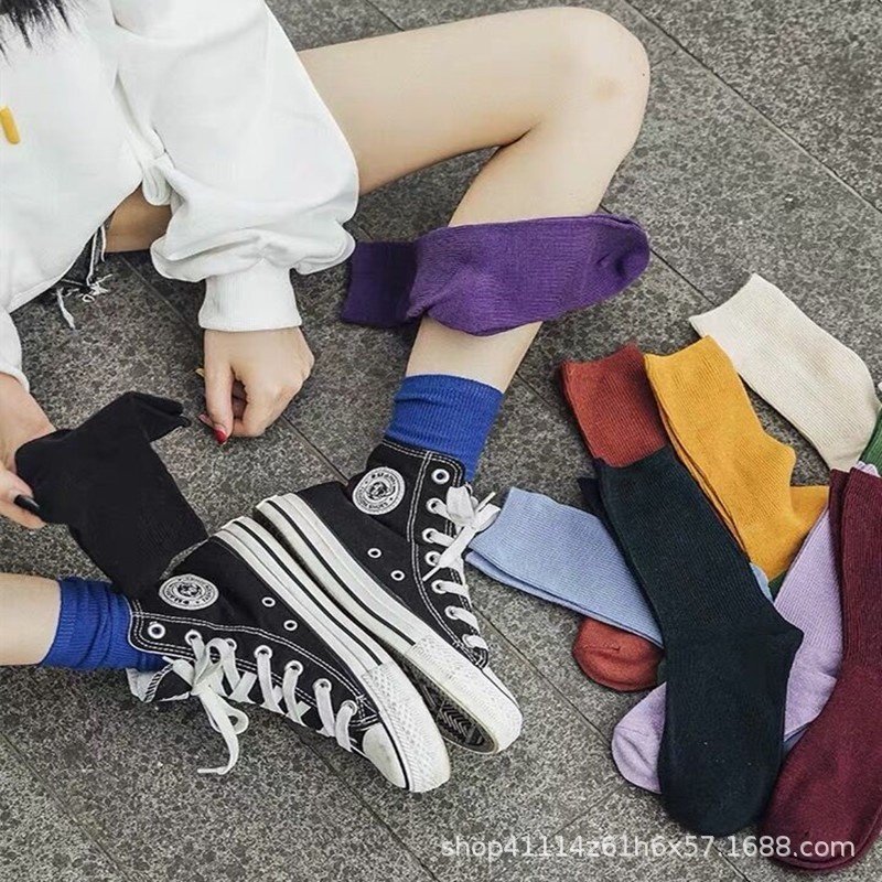 袜子女中筒袜秋冬加厚晋州袜子薄款长筒袜潮街头ins网红堆堆袜女,女士内衣/男士内衣/家居服,连裤袜/打底袜,淘宝优惠券,粉丝福利购,淘宝优惠卷