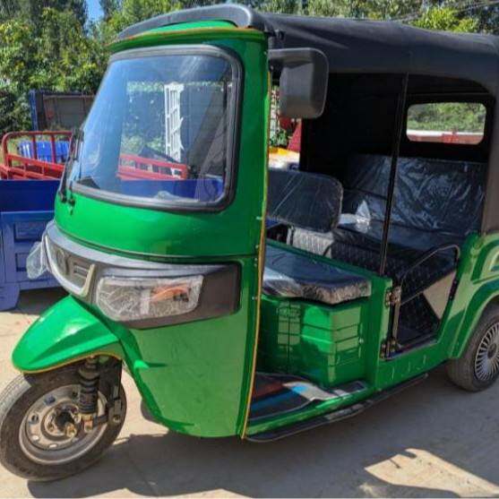 出口款电动三轮车 三排座嘟嘟车 带蓬带雨棚电动观光车 tuk-tuk