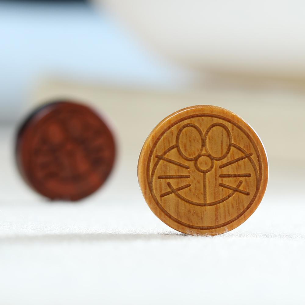 老山檀木卡通多啦A梦配件