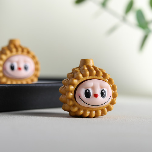 天然实木檀香木雕卡通可爱挂件