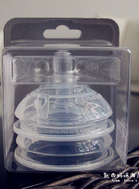 原装正品comotomo可么多么奶嘴宽口径硅胶婴儿可多奶瓶配件3滴y型