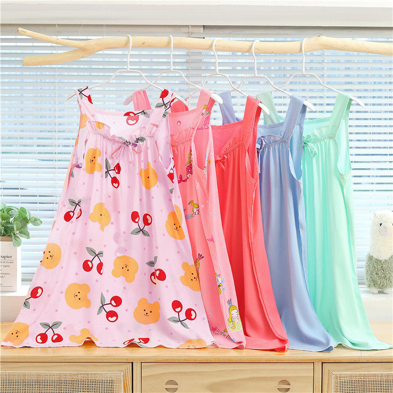 夏天女童睡裙儿童薄款短袖吊带绵绸睡裙小女孩亲子家棉绸居服,童装/婴儿装/亲子装,家居裙/睡裙,淘宝优惠券,粉丝福利购,淘宝优惠卷