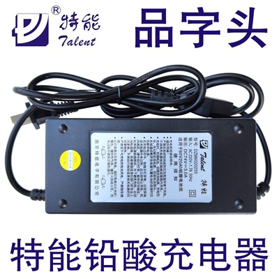 特能铅酸充电器48v60v72伏12Ah20