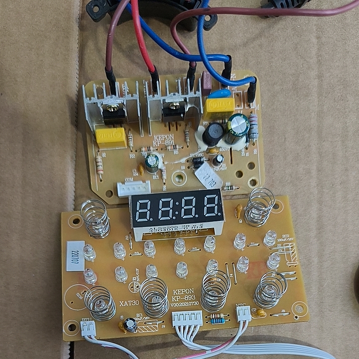 志高破壁机X-A01配件主板KP-891显示板灯板KP-893原装拆机件