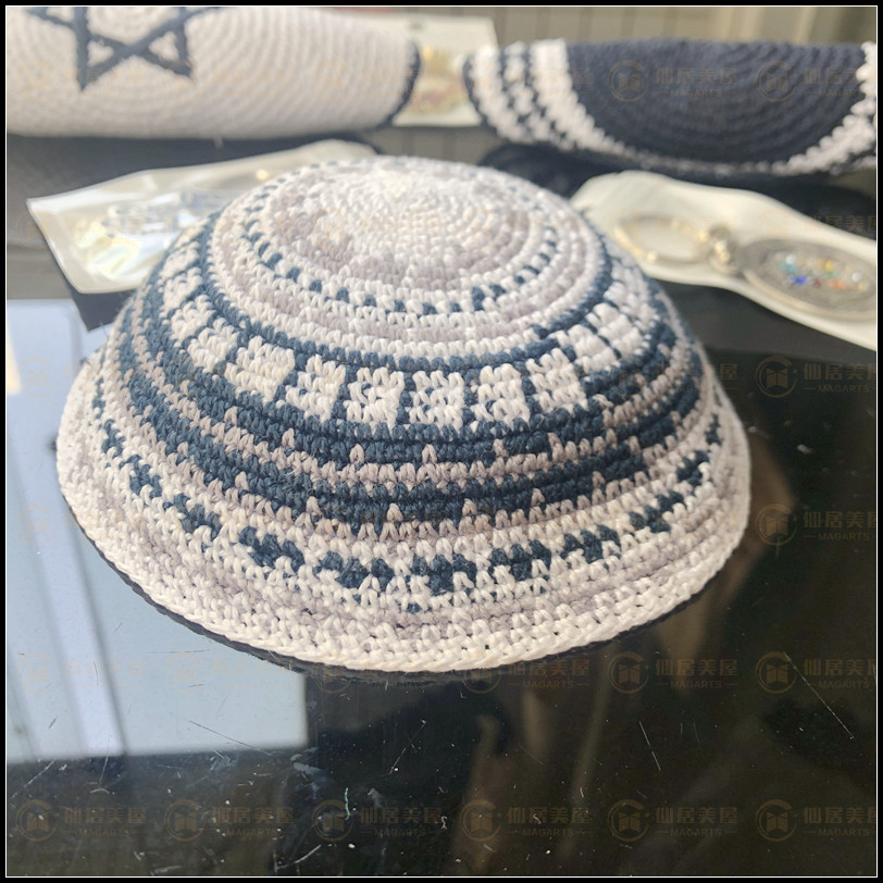 Israel Shrine Christianity Jew Keepsake gift Headdress Small round Hat Blue color kipa goods in stockin the Arts and crafts , Religious Crafts , Christian Crafts  category - from Buy2taobao.com to provide professional Taobao agent buy service