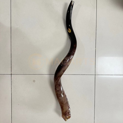 以色列大中型非洲羊角号角纪念品犹太吹奏乐器礼品抛光