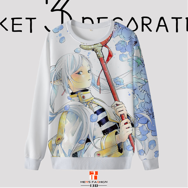 卫衣葬送的芙莉莲情侣上衣祈祷的故事定制大码加绒动漫小说漫画