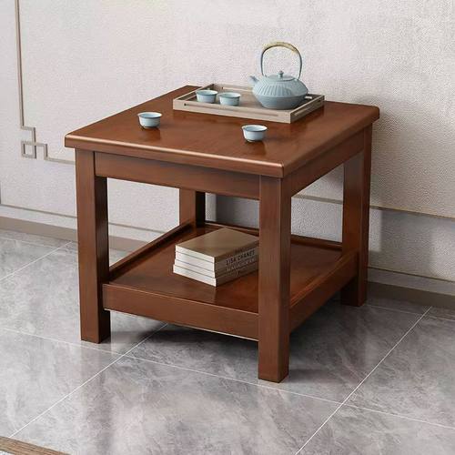 老式小方桌沙发边桌实木茶桌