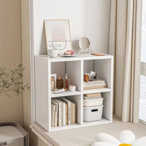 飘窗上放的书架小书柜子