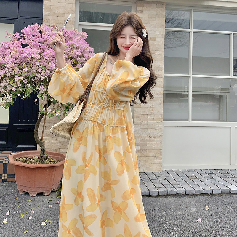 春款连衣裙2613-P160-K248，女装连衣裙，安雅