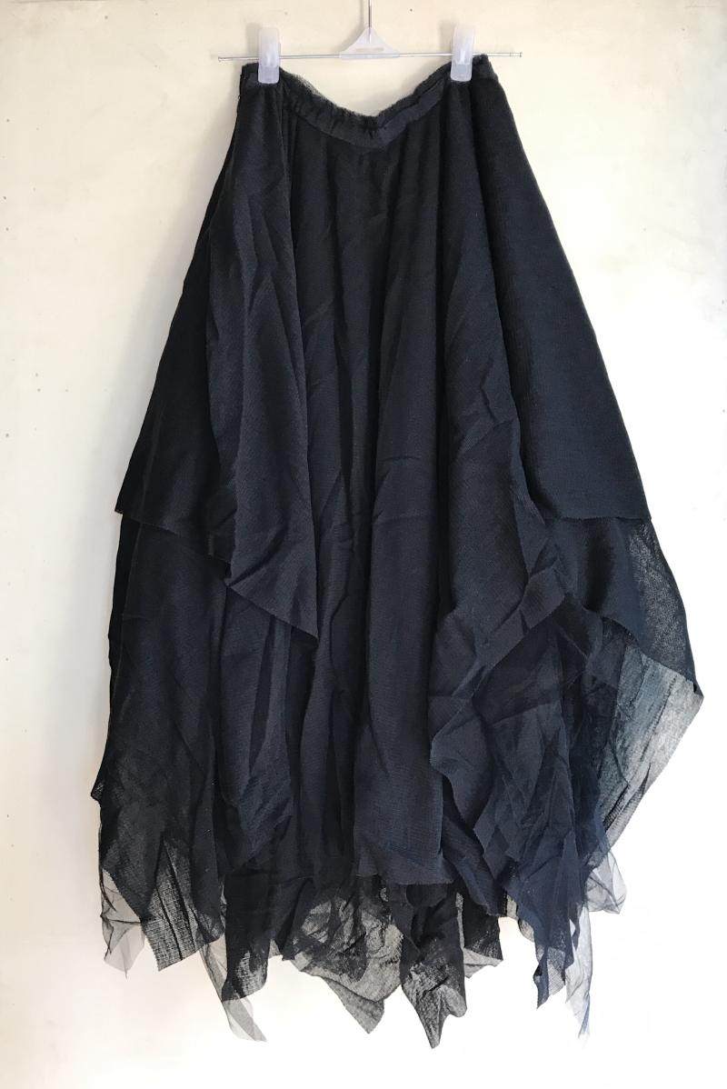 Le不规则设计手工蓬松仙女纱裙