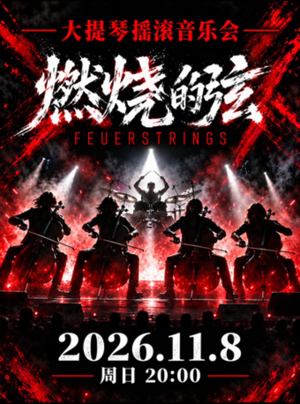 【广州】南美Feuerstrings乐队（燃烧的弦）2026中国巡演广州站