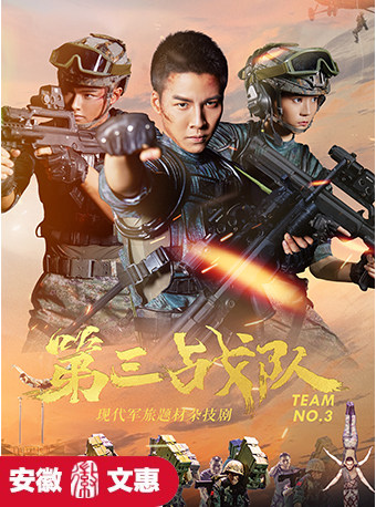 合肥第十二届安徽文惠项目：杂技剧《第三战队》