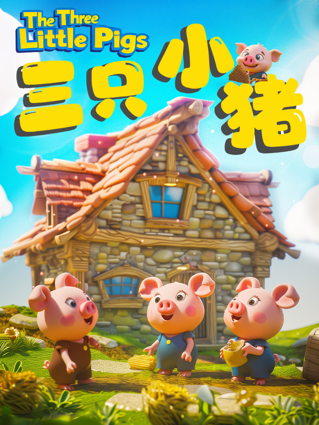 《三只小猪》经典童话励志儿童剧