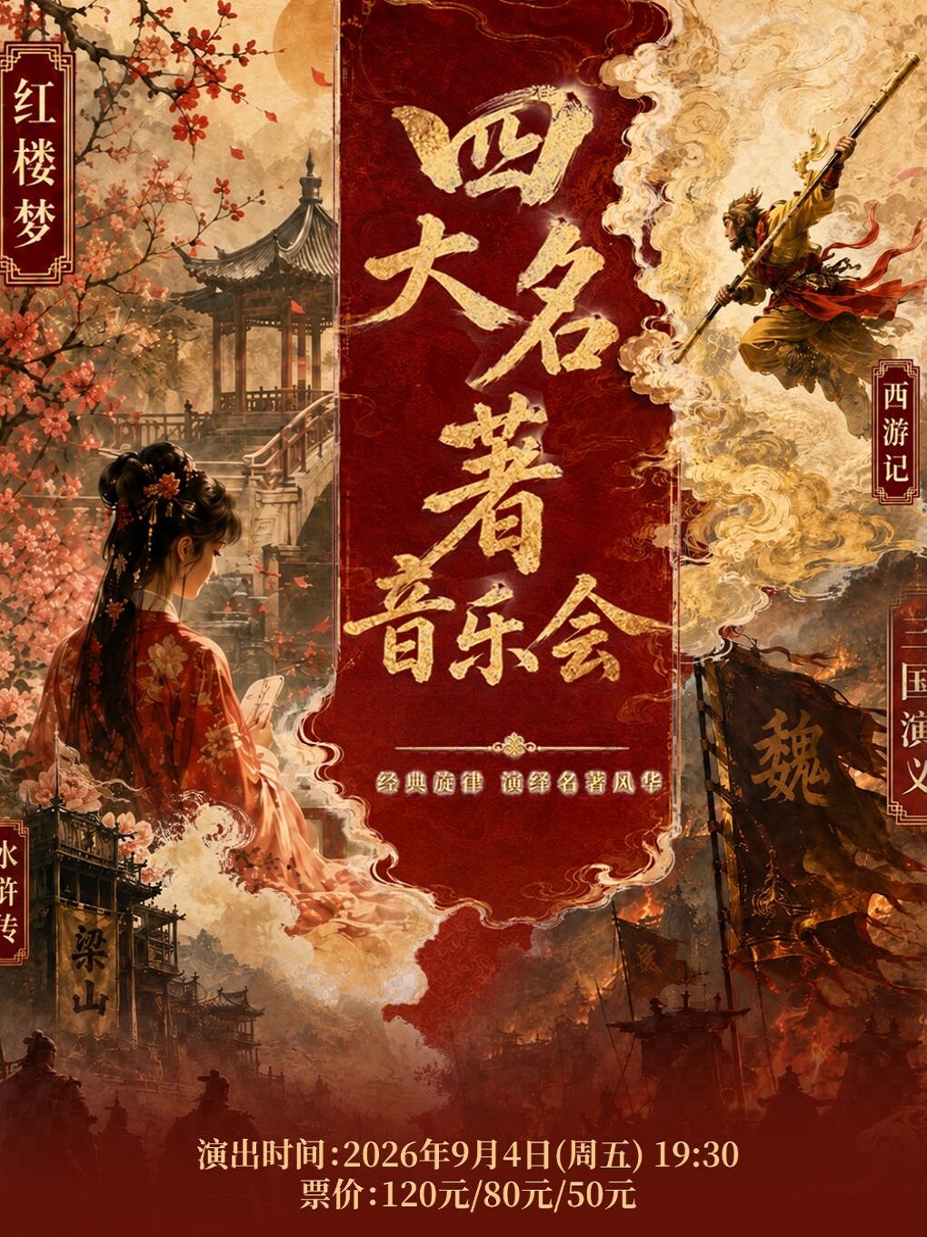 【太原】《四大名著·民族音乐会》