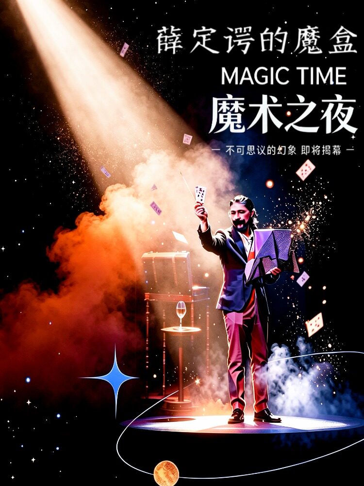 热门活动-【广州】【双人特惠】北京路-薛定谔的魔盒|见证魔术奇迹|脱口秀魔术情侣约会|精选魔术剧目|打开神奇的黑匣子