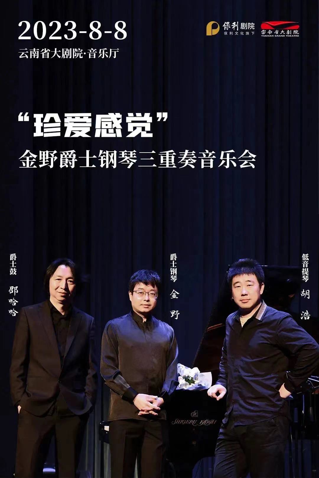 昆明金野爵士鋼琴三重奏音樂會