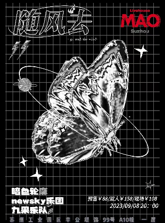 苏州「随风去」暗色轮廓&newsky乐团&九果乐队