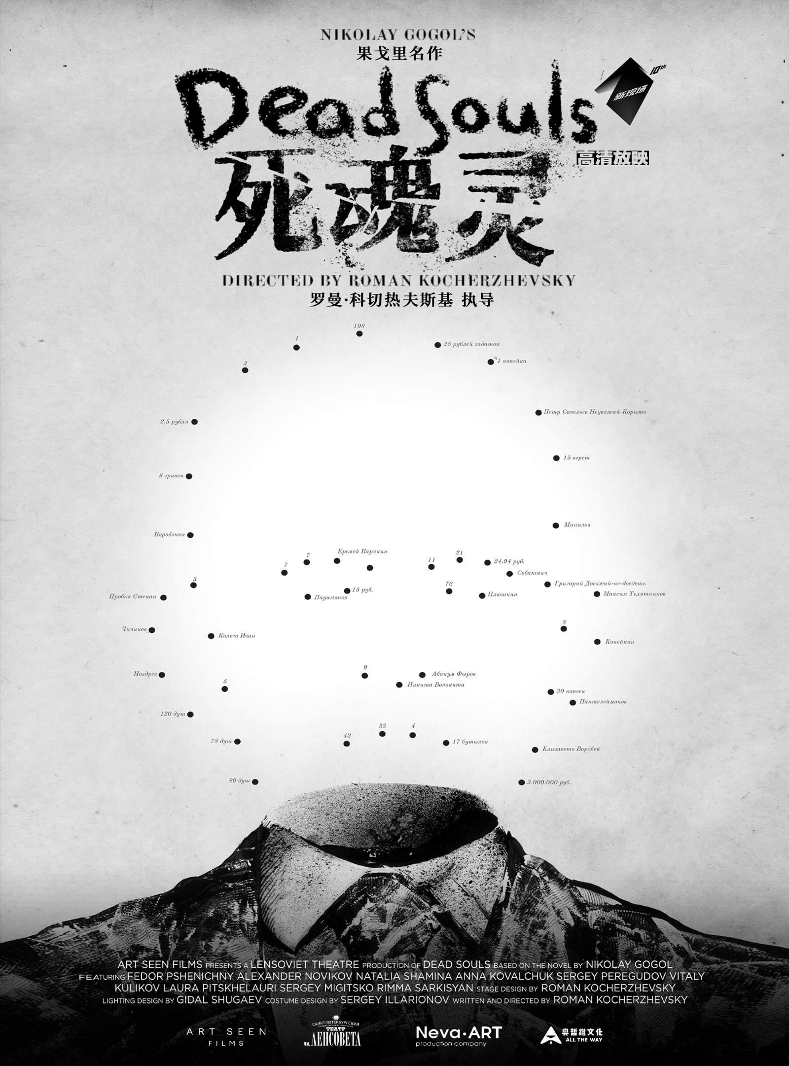 【上海】第三空间高清放映《死魂灵》