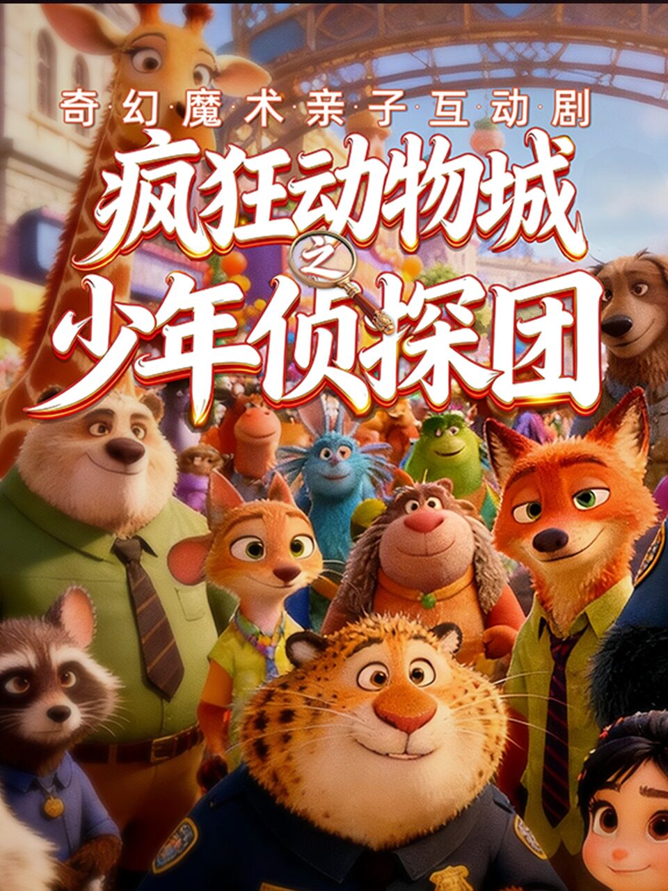 【央视获奖·暑假特价优惠 ! 奇幻魔术互动剧《疯狂…