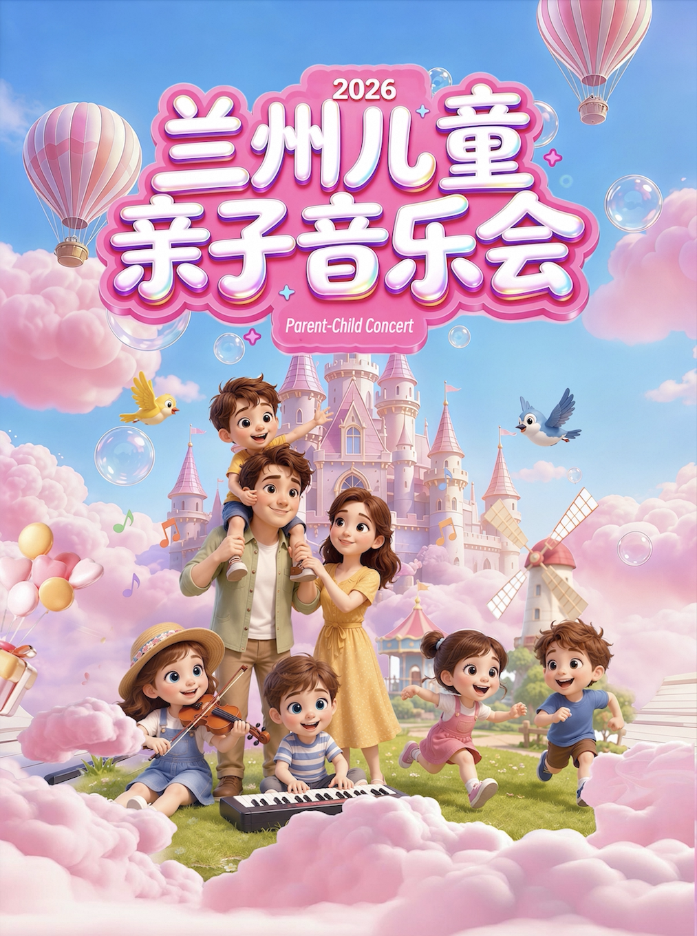 【兰州】爱乐汇轻音乐团·亲子音乐会