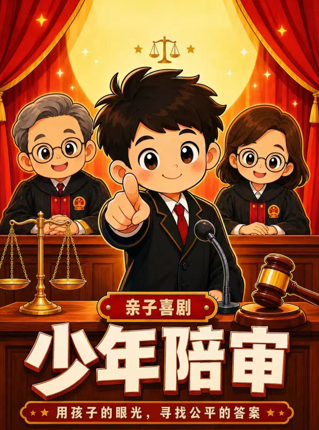 【成都】沉浸式亲子儿童舞台剧｜高分|沉浸1:1环境剧《少年陪审》喜剧鬼才巅峰力作｜天府必看
