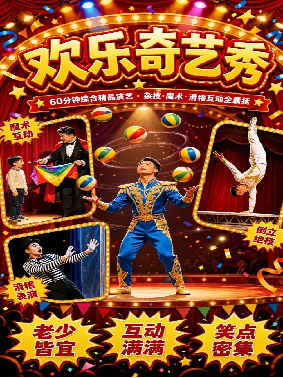 杂技 魔术 新奇《欢乐奇艺秀》