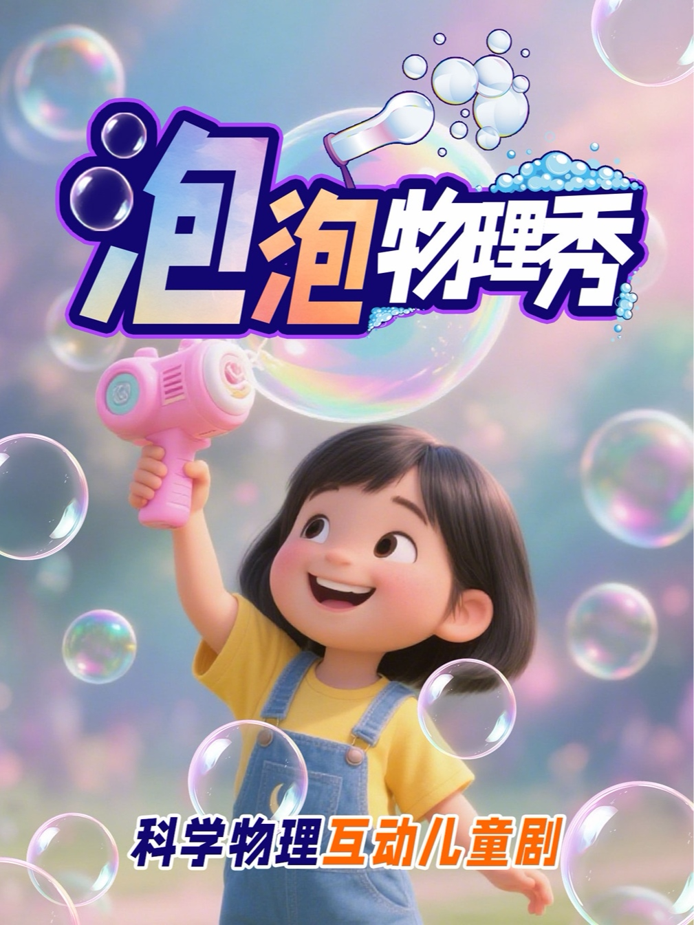 北京沉浸式亲子互动泡泡物理实验秀