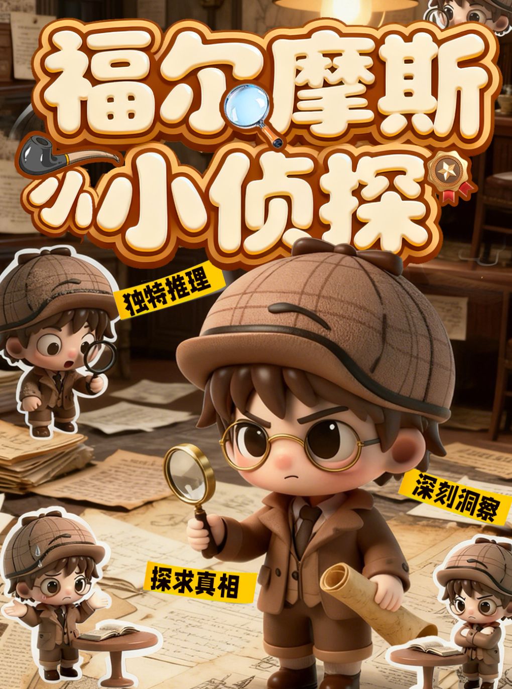 【北京】前门大栅栏必看儿童互动喜剧《福尔摩斯小小侦探》| 寓教于乐 | 思维清晰 | 柯南再现