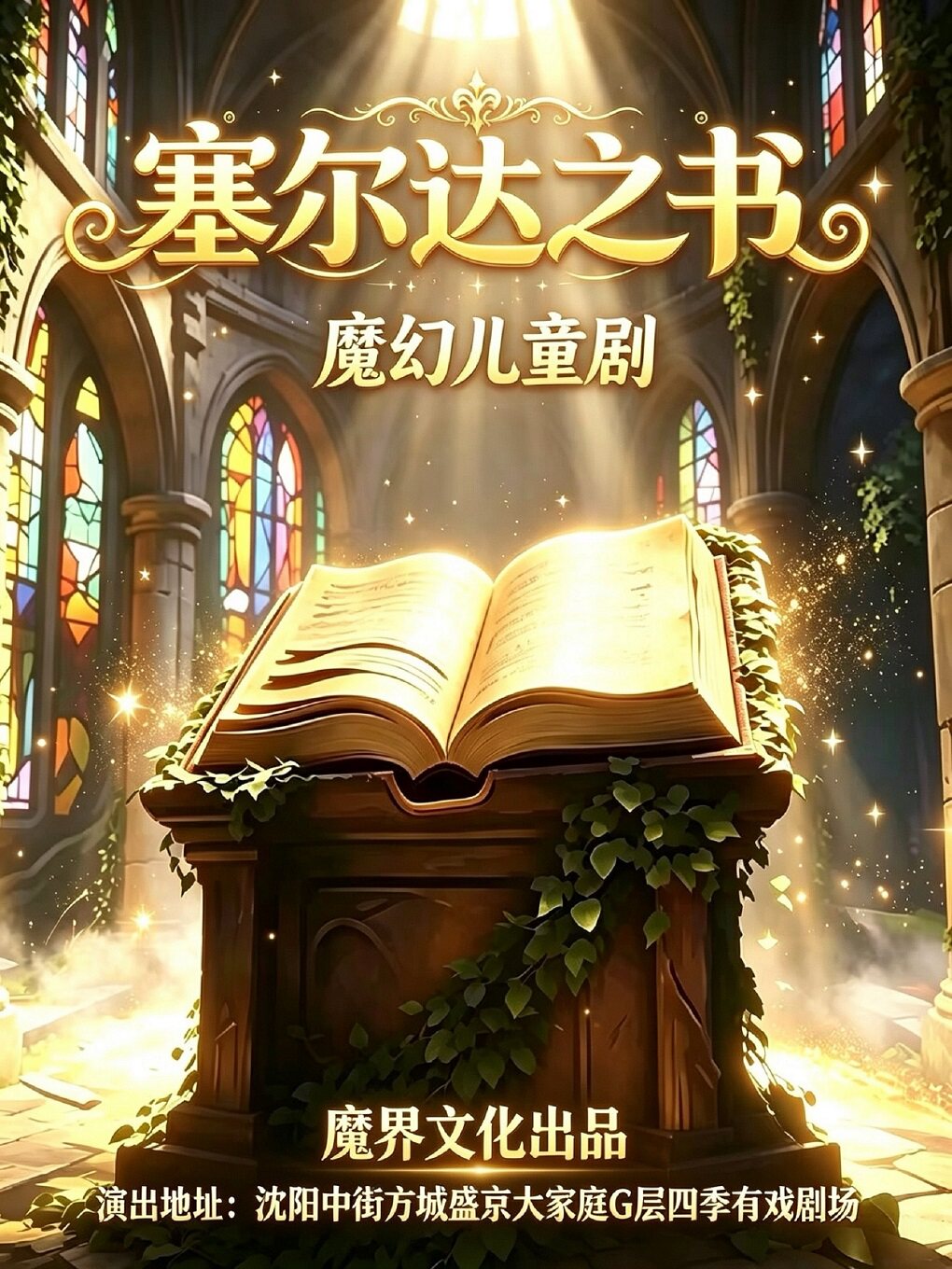 《塞尔达之书》沉浸式亲子互动魔术剧