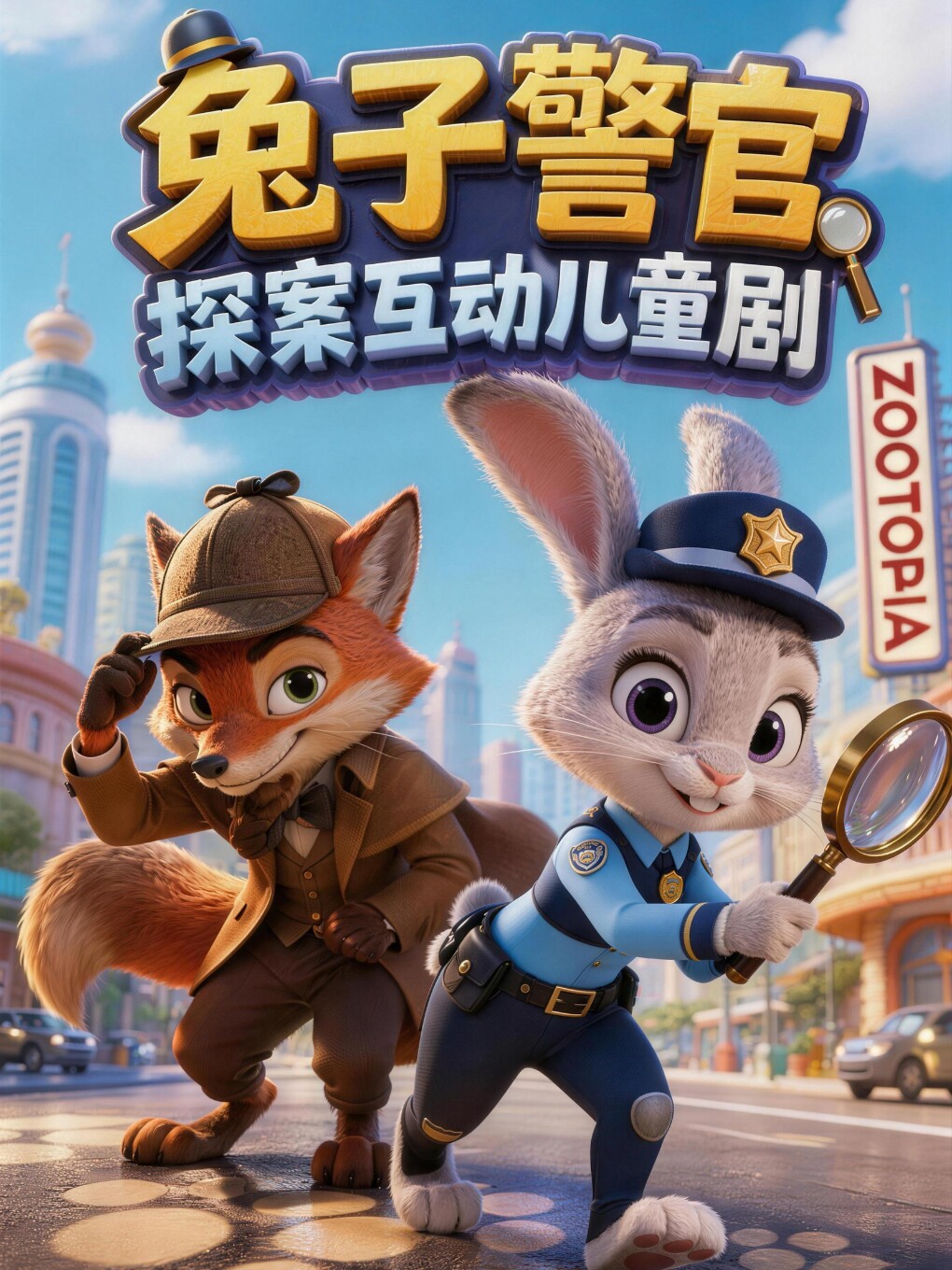 《兔子警官》探案互动儿童剧