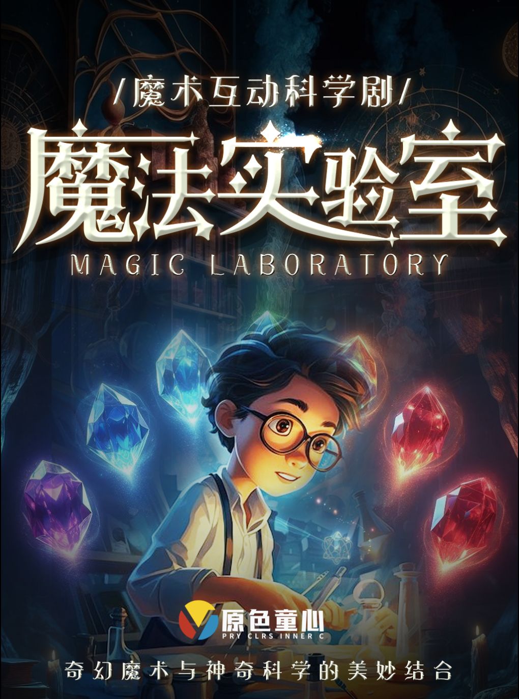 时代天街丨原色童心·互动亲子魔术剧 《魔法实验室》丨周六周日及节假日演