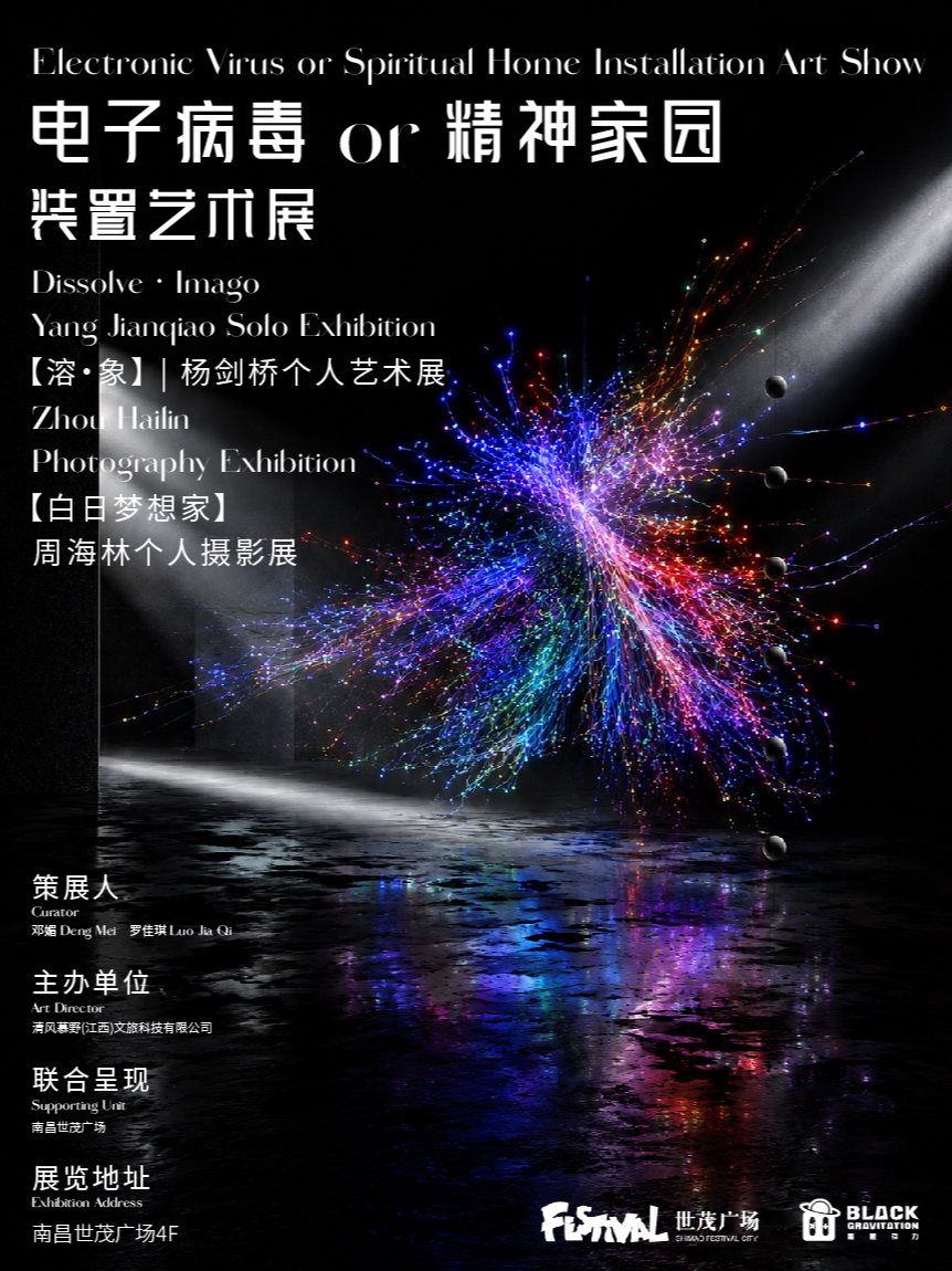 《电子病毒or精神家园》装置艺术展