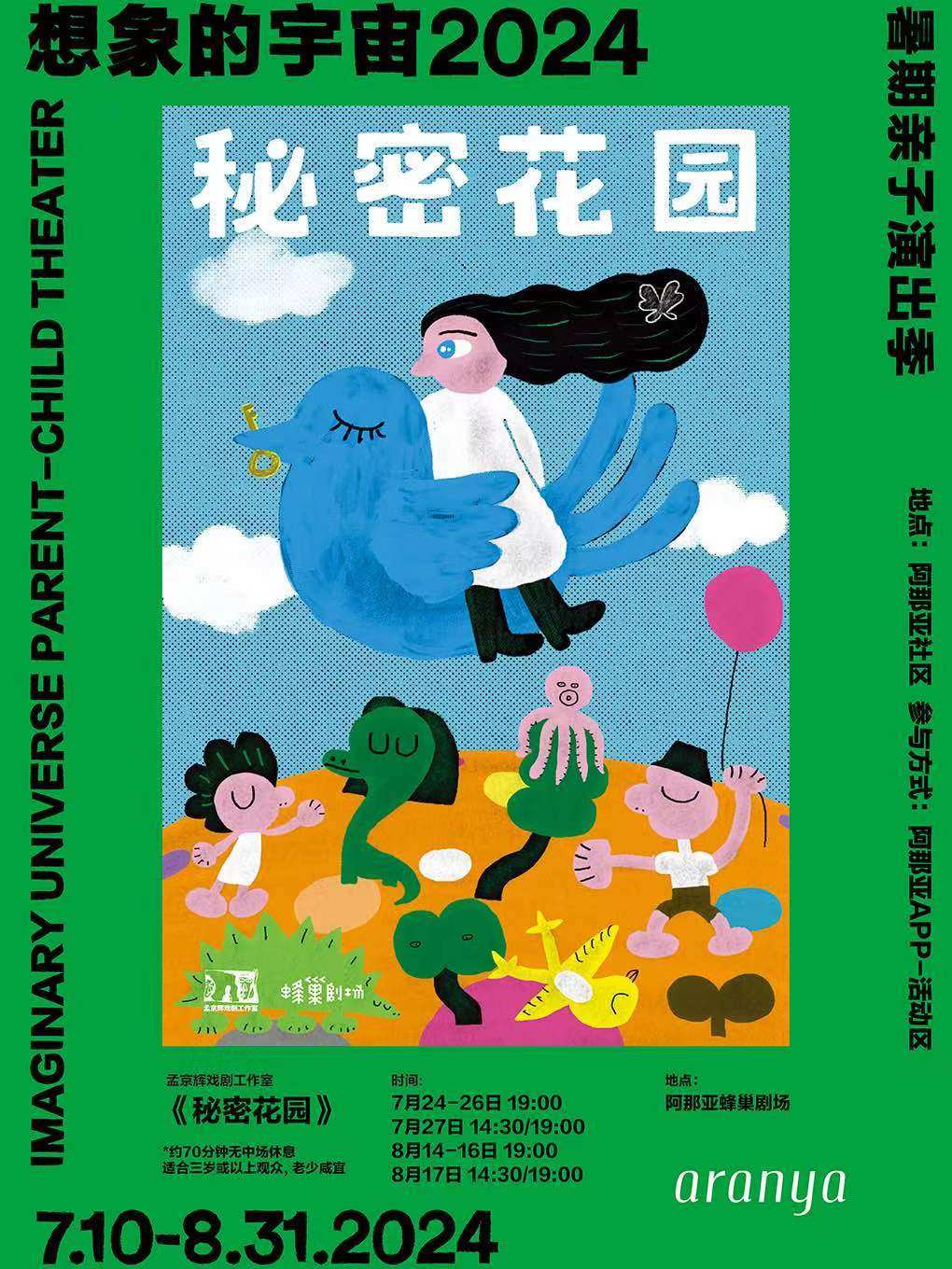 秦皇岛孟京辉戏剧工作室出品《秘密花园》