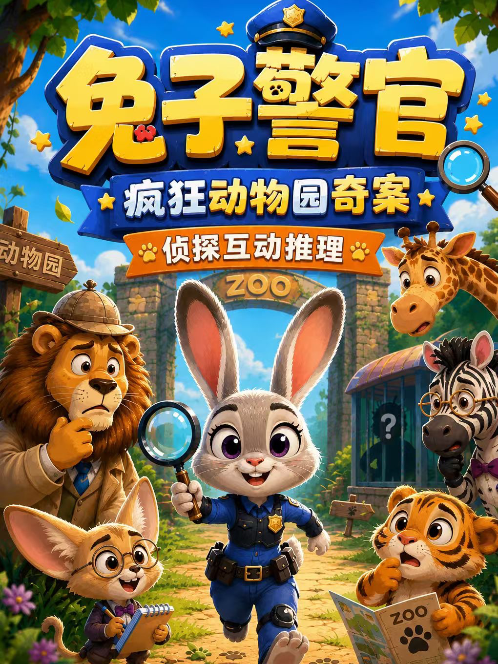 【西安】央视获奖·暑假特价优惠｜【疯狂动物园奇案】周末场｜寓教于乐｜爆笑不停