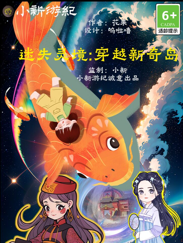 乌鲁木齐小新游纪数字实景剧本研学《迷失灵境：穿越新奇岛》沉浸式亲子研学·剧本AR闯关